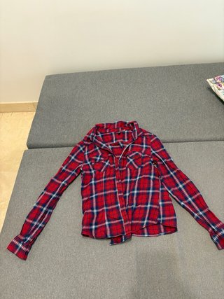 Camisa cuadros talle XS