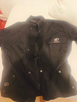 Chaqueta de moto Garibaldi negra
