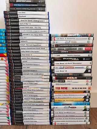 Varios Juegos Wii, Wii U, PS2, PS3 y PC.