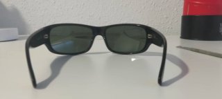 Gafas Ray-Ban negras lentes verdes