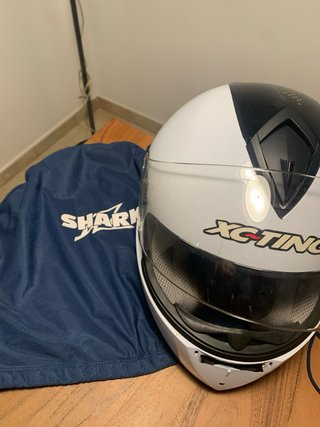 Casco Integral Shark Talla M + Funda - Homologado