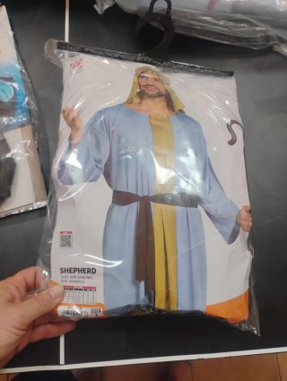 Disfraz Pastor Talla L W WIDMANN