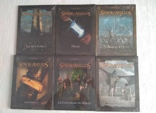 (SI ENVIO) LOTE SEÑOR ANILLOS JUEGO ROL PRECINTADO