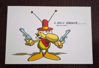 Raro Set 6 Cartoline Jacovitti Club 1996 Ed. Lim