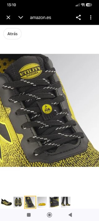 Botas de seguridad Diadora Talla 43