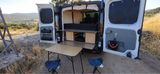 furgoneta camper lista para usar