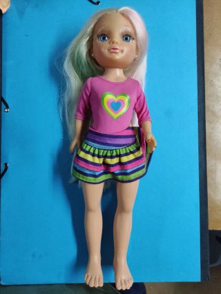 Muñeca Nancy con vestido de Nueva York