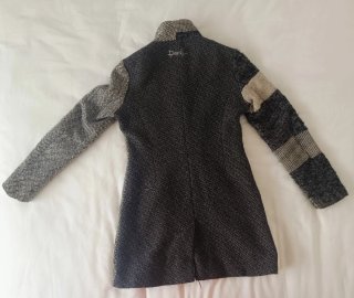 Abrigo Desigual vintage patchwork mujer – Talla 36