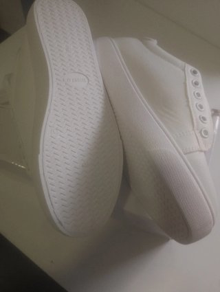 Nuevas Zapatillas Blancas Estilo Coreano talla 37