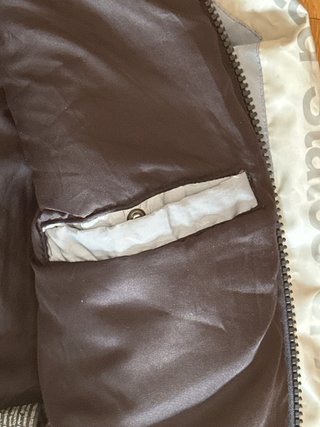 Chaqueta NASA Hombre Gris y Blanca