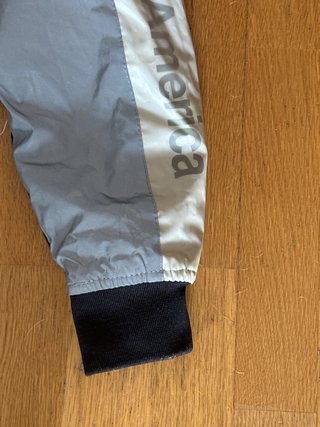 Chaqueta NASA Hombre Gris y Blanca