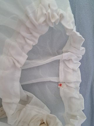 Cancán Comunión Blanco