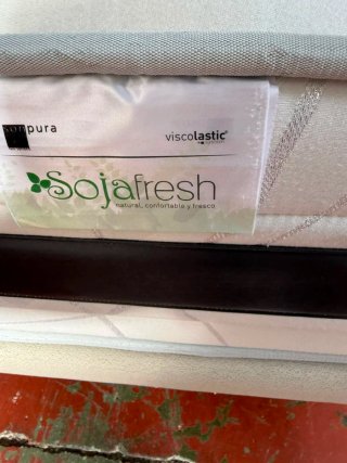Colchón Sonpura Soja Fresh 180x190 + Bases