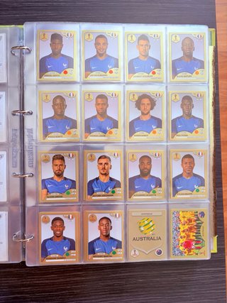 Panini Box WC Rusia 2018 GOLD Completo Ed. Suiza