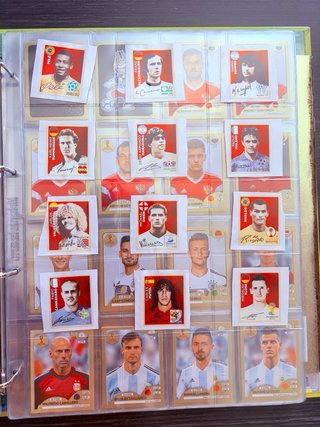 Panini Box WC Rusia 2018 GOLD Completo Ed. Suiza