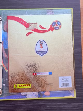 Panini Box WC Rusia 2018 GOLD Completo Ed. Suiza