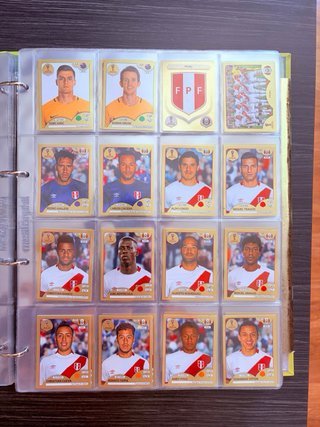 Panini Box WC Rusia 2018 GOLD Completo Ed. Suiza