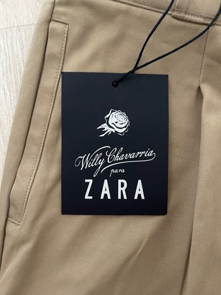 Bermuda ZARA Willy Chavarria Talla 44 Beige