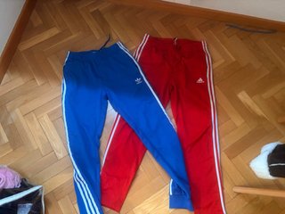 Lote 2 Pantalones Adidas Azul