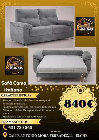 Sofá Cama Italiano