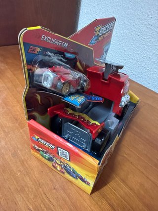 T-Racers Mix'N Race Camión Lanzador de Fuego
