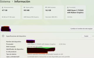 Lenovo Thinkpad E14 Gen6 Negro