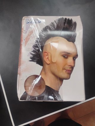 Peluca Punk Iroques Boland Adulto