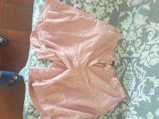 Pantalón corto mujer Cortefiel rosa