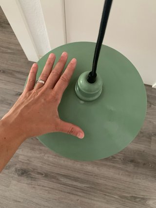 Lámpara Colgante Hierro Bräs Verde