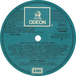JOHN LENNON The John Lennon Collection
