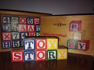 Bloques Madera ABC Toy Story 48 pzs