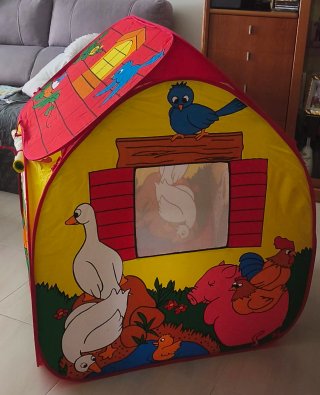 Casita infantil de juegos