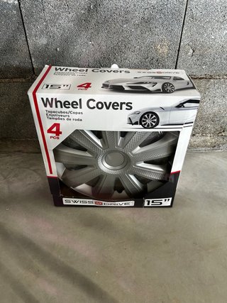 Tapacubos 15 Swiss Drive (4 uds)