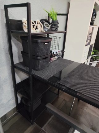 Escritorio o mesa de manicura negra