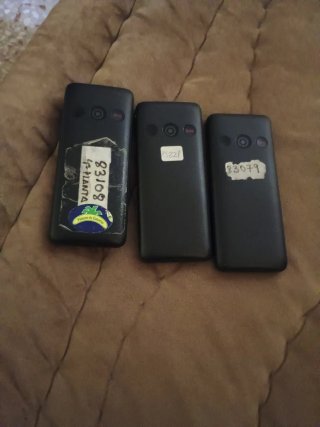 3 x Alcatel Telefoni Cellulari Neri