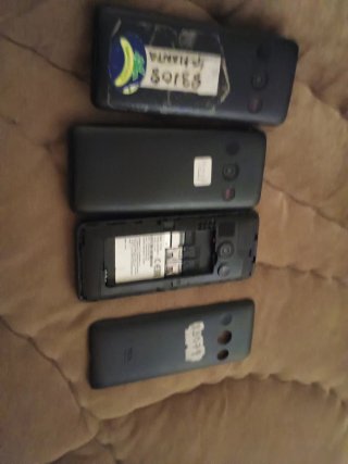 3 x Alcatel Telefoni Cellulari Neri