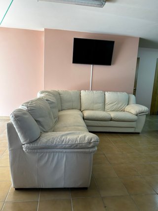 Sofá de piel