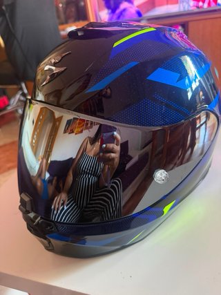 Casco Scorpion EXO 391 Azul/Negro