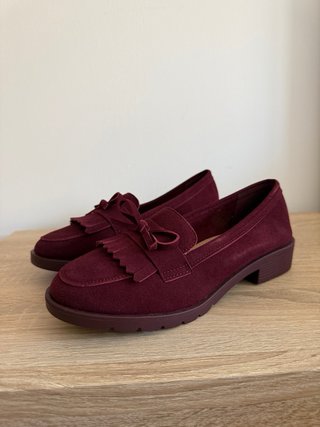 Mocasines terciopelo n36