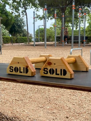 Paralelas Calistenia Madera SOLID