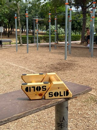Paralelas Calistenia Madera SOLID