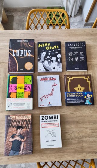 Pack de Libros, Cómic de Culto y de Videojuegos