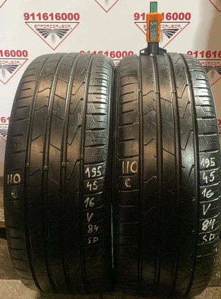 195 45 16 V HANKOOK NEUMATICO SEMINUEVO BARATO
