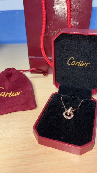 Pulsera Cartier Oro Rosa