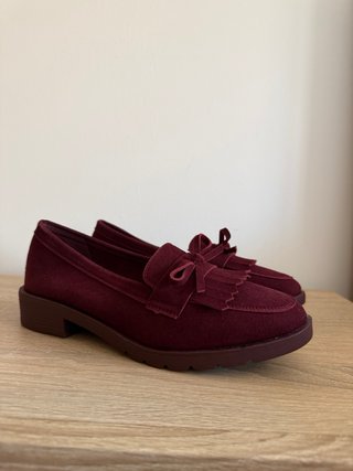 Mocasines terciopelo n38