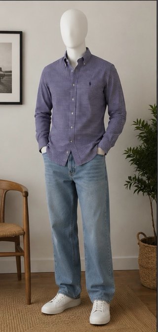Polo Ralph Lauren Camisa Cuadros Talla L