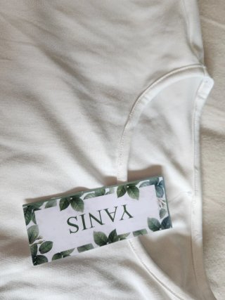 Blusa blanca manga larga