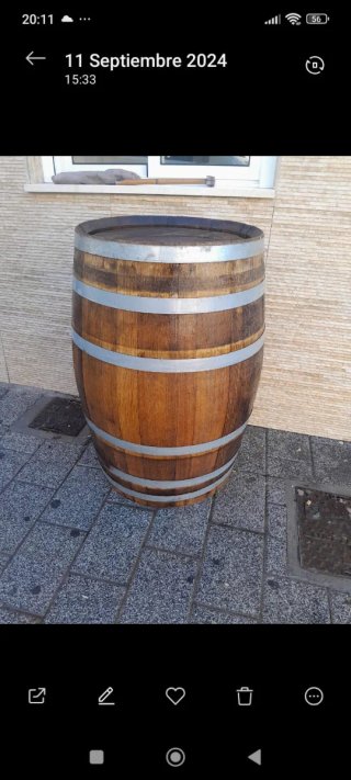 Barriles de roble para vino/cerveza
