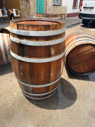 Barriles de roble para vino/cerveza