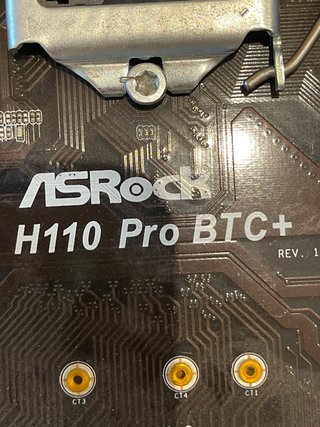 Placa Base ASRock H110 Pro BTC+ CPU i3 6100 y ram